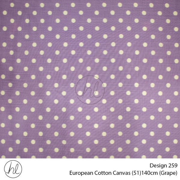 Prt Cotton Polka Dot Med