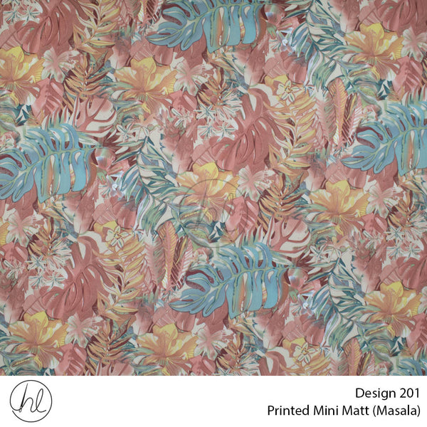 C/D Mini Mat Prt Gorgeous Floral