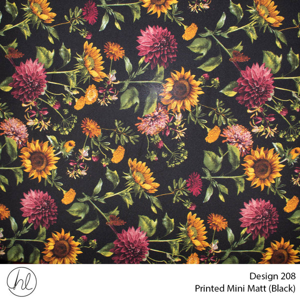 C/D Mini Mat Prt Daisy & Sunflower