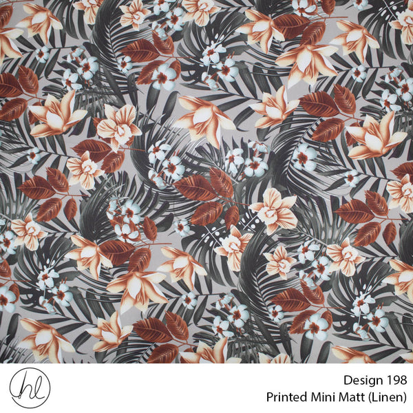 C/D Mini Mat Prt Tropical Pine