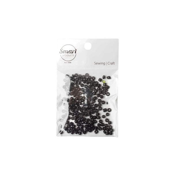 BEADS AFRICAN SIZE 6 BLACK 1 FREE  20216