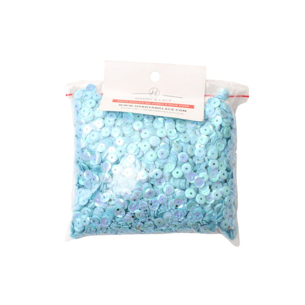 SEQUINS BULK  L/BLUE FREE