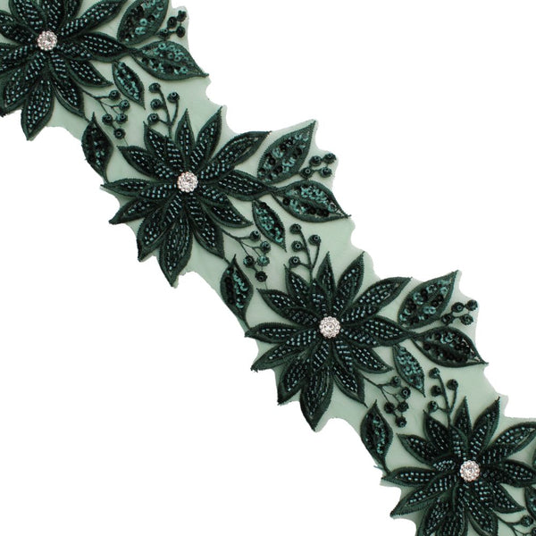 BRAID FANCY  BOT/GREEN BL15