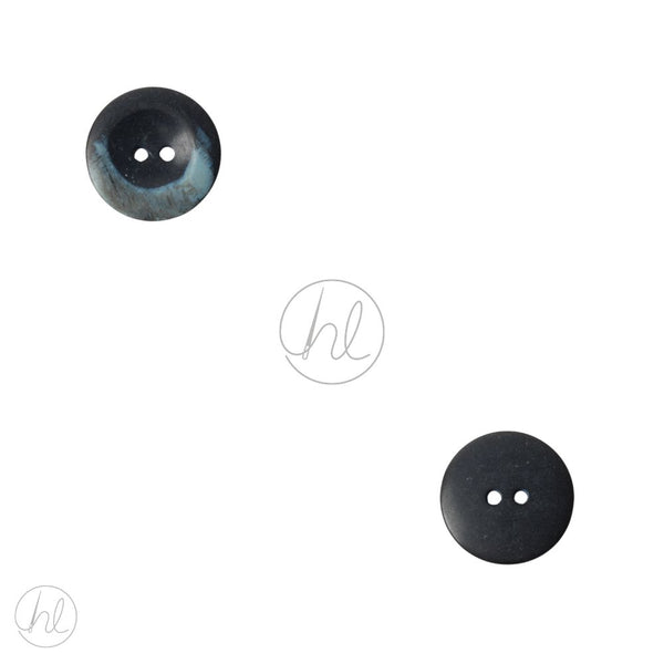BUTTONS FANCY 2TONE 28INCH BLK/BLUE FREE