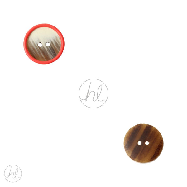 BUTTONS FANCY 36INCH ORANGE FREE