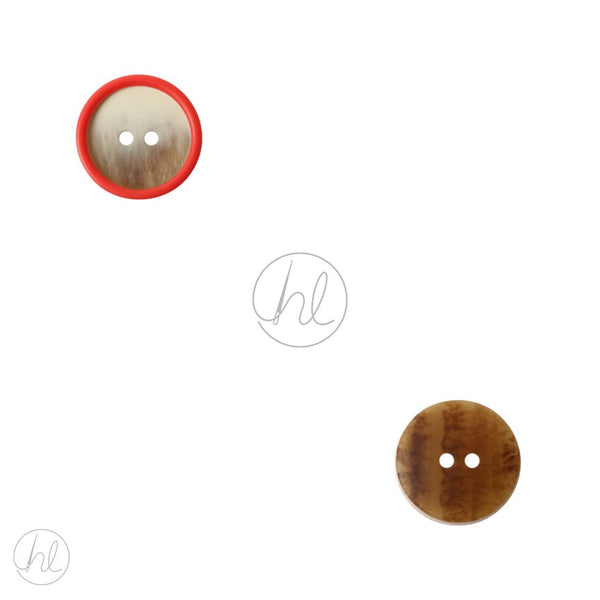 BUTTONS FANCY 28INCH ORANGE FREE