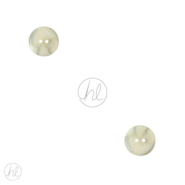 BUTTONS 2 TONE 28INCH CLEAR CREAM FREE