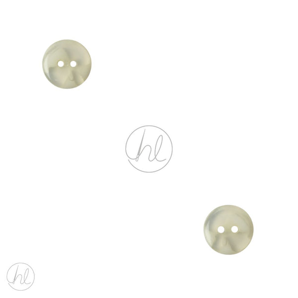 BUTTONS 2 TONE 20INCH CLEAR CREAM FREE