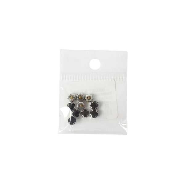 BEADS DIAMANTE 10 P/P BLACK FREE
