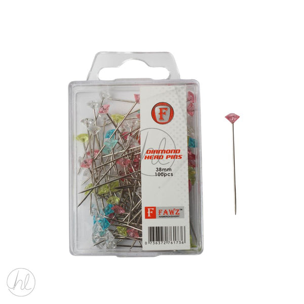 PINS DIAMOND HEAD 38MM  MULTI FREE