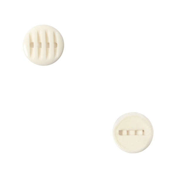 BUTTONS PLAIN 28INCH CREAM FREE