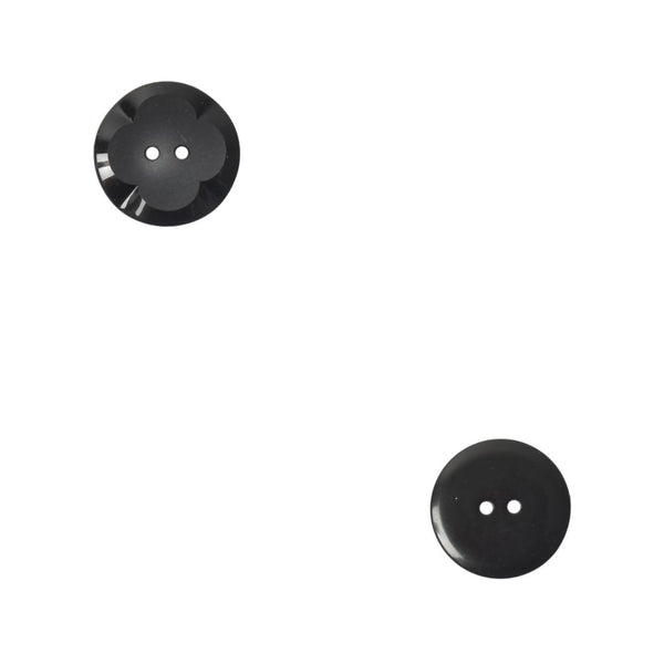 BUTTONS FANCY 40INCH BLACK FREE