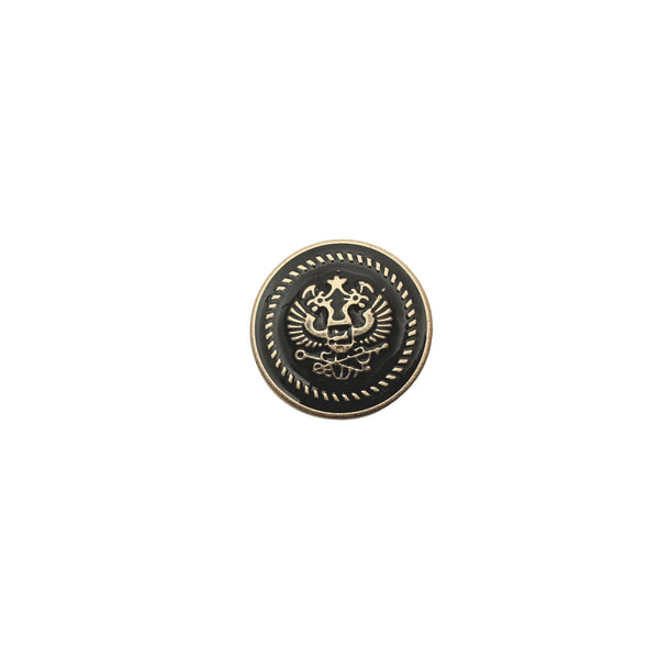 BUTTONS SUIT  BLK/GOLD