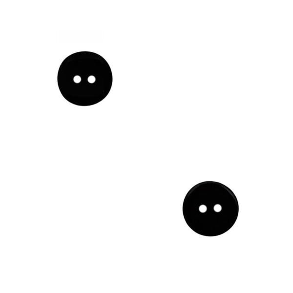 BUTTONS PLAIN 24INCH  BLACK FREE