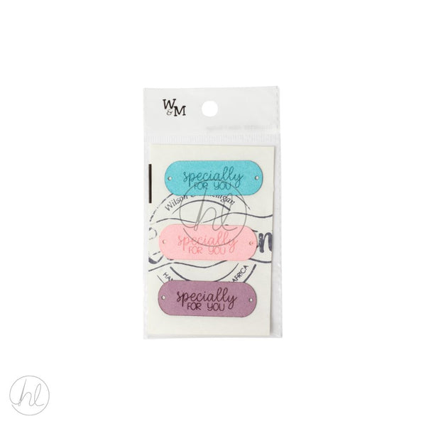 SUEDE TAGS ESPECIALLY FOR YOU  MULTI