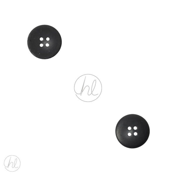 BUTTONS PLAIN 34INCH BLACK FREE