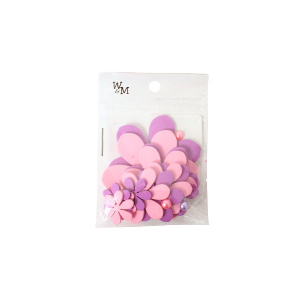 FOAM FLOWER DAISY MIX PINK LILAC CB2349