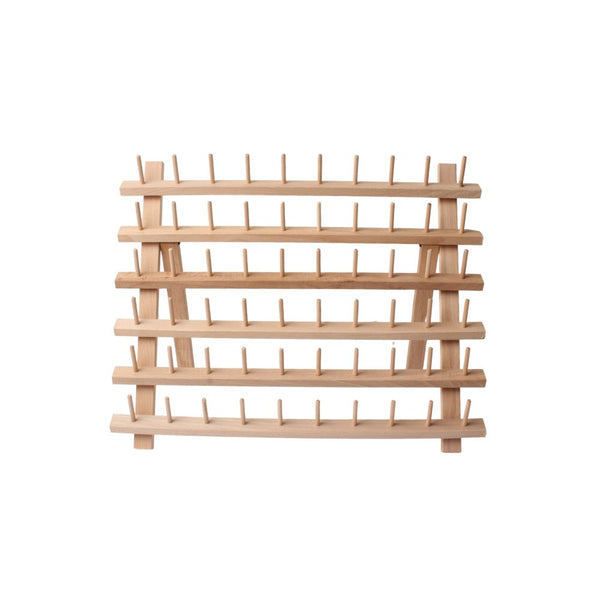 THREAD STAND WOODEN NATURAL FREE