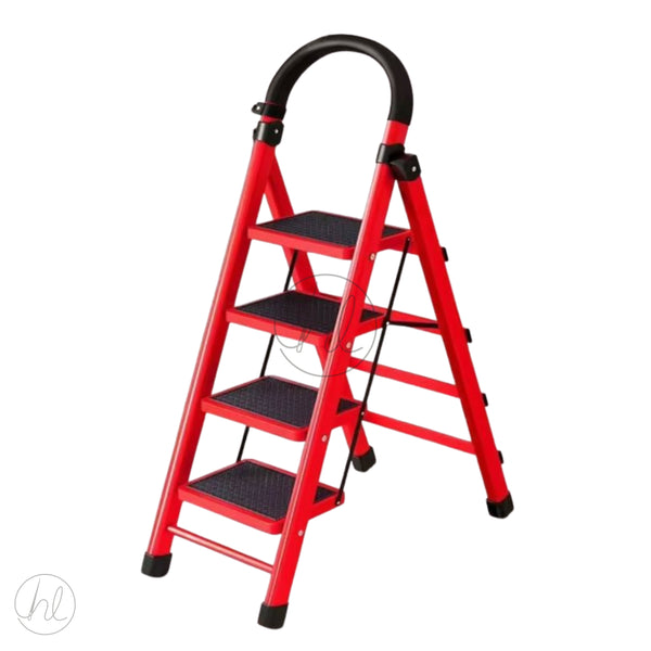 4 STEP LADDER  RED FREE