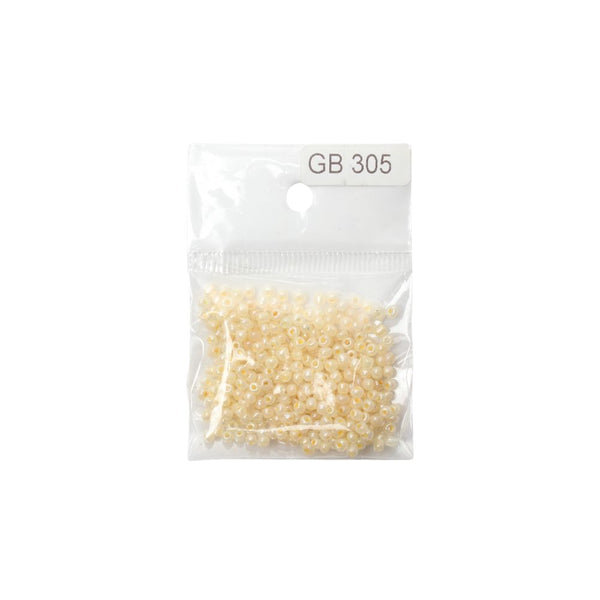 BEADS GLASS  CUSTARD FREE