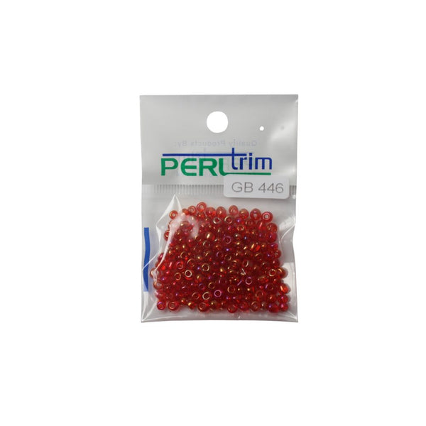 BEADS GLASS  CLARET FREE