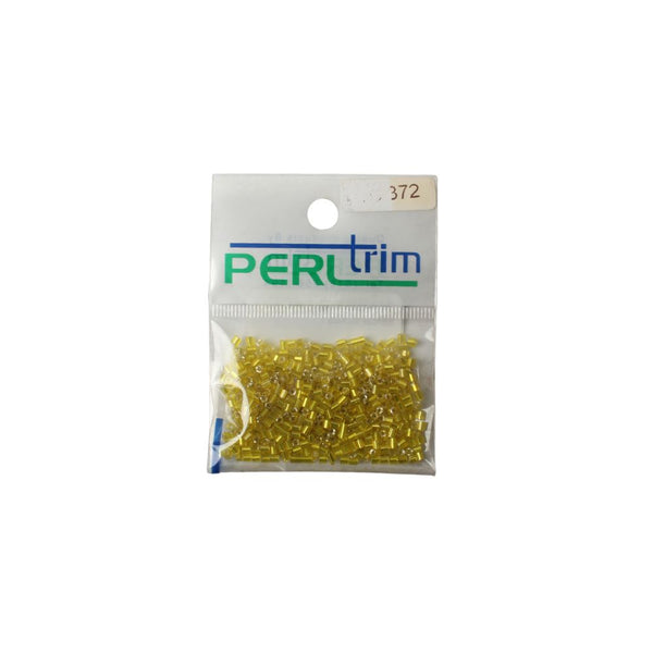 BEADS GLASS  YELLOW 1 FREE