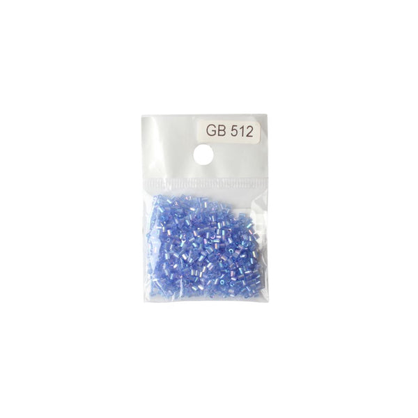 BEADS GLASS  BLUE VIOLET FREE