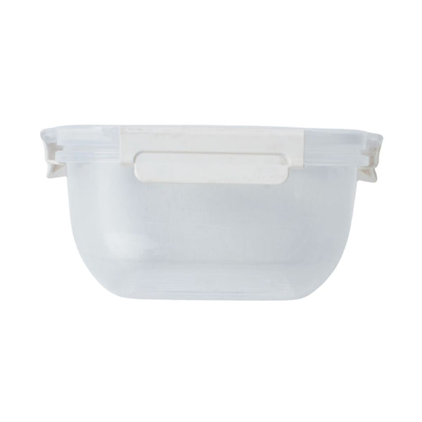 STORAGE BOX 900ML SQUARE  CREAM FREE