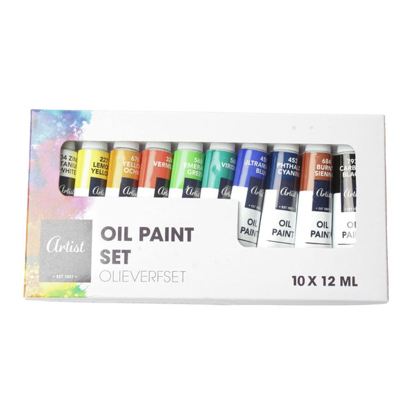 PAINT SET 12ML 10IN  110732590  MULTI FREE