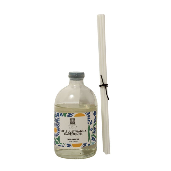 DIFFUSER SET 100ML WILD FRESIA FREE