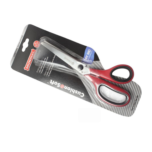 SCISSOR MUND PINKING SHEAR 8"  RED
