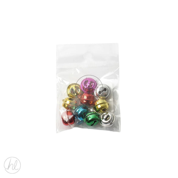 BELLS ROUND 16MM 10IN  MULTI FREE