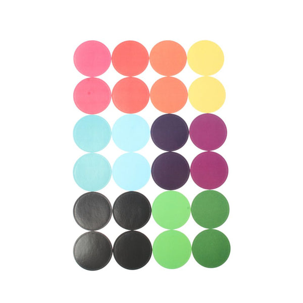 STICKERS CIRCLES PRIMARY MULTI FREE