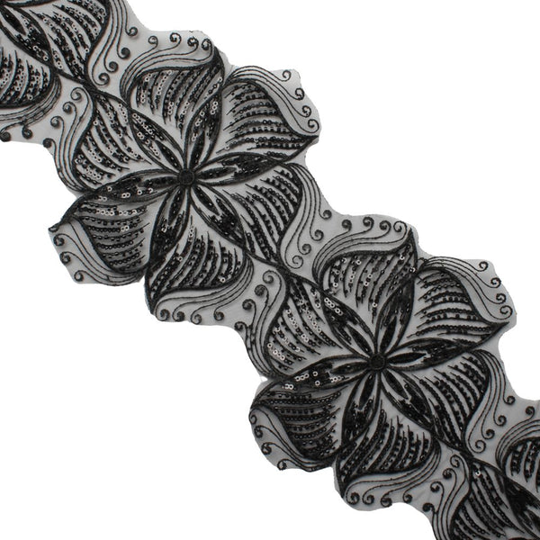 BRAID FANCY  BLACK BD2503-56