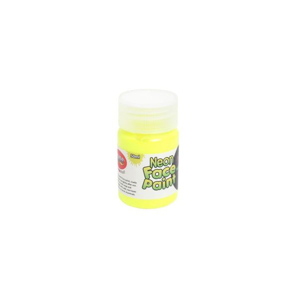 FACE PAINT NEON 50ML YELLOW PFNY