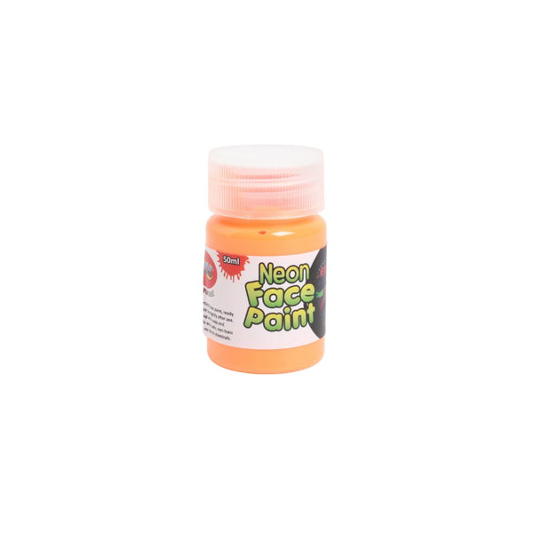 FACE PAINT NEON 50ML ORANGE PFNO