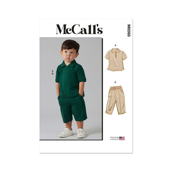 MCCALLS KIDS A 6 MONTHS -4 YEARS  8568