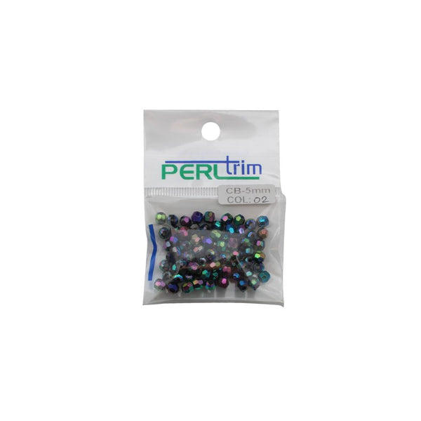 BEADS CUT 5MM MULTI FREE  CB