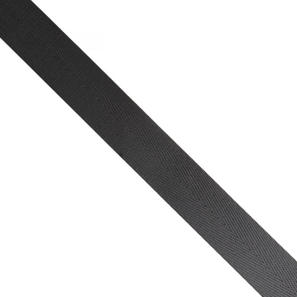 WEBBING NYLON  25MM 011-666 BLACK COL 19