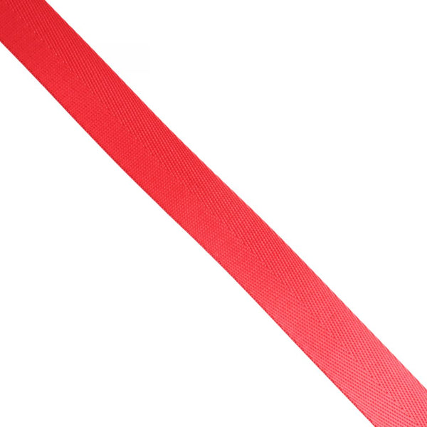 WEBBING NYLON  25MM 011-666 RED COL 30