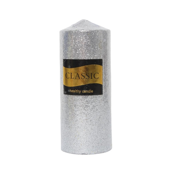 CANDLE GLITTER SILVER FREE