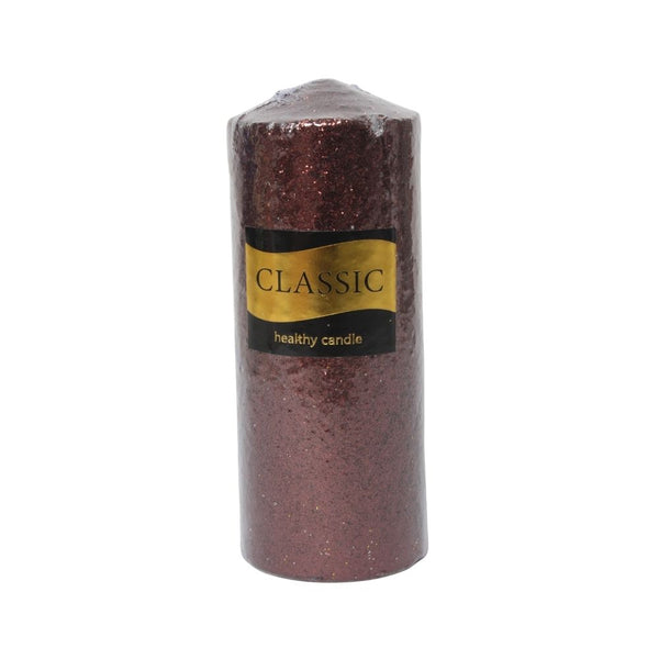 CANDLE GLITTER BROWN FREE