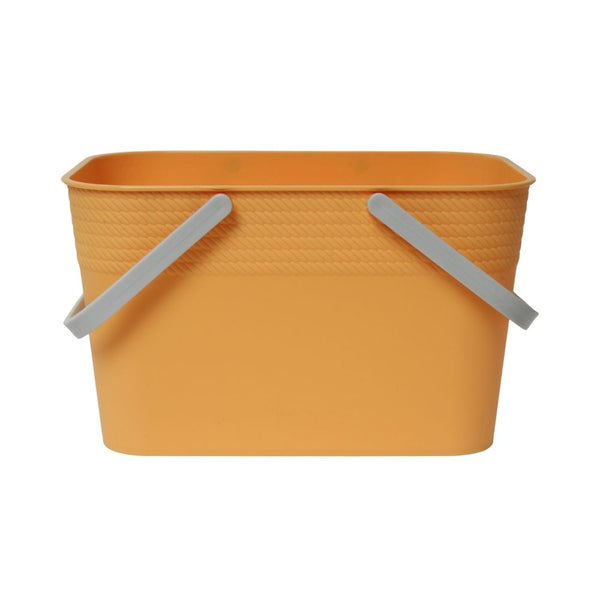 BASKET WITH HANDLE ABY-4024 YELLOW