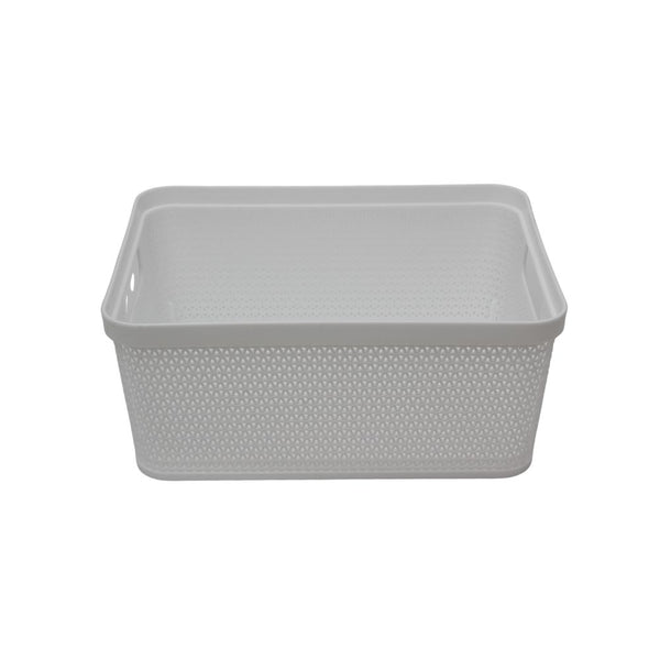 BASKET KNIT SMALL WHITE FREE