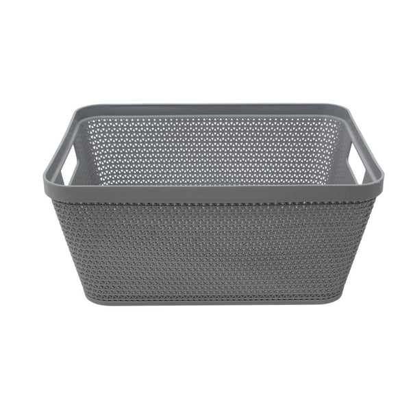 BASKET KNIT MEDIUM GREY FREE