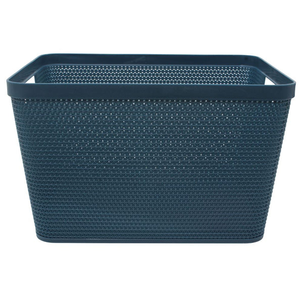 BASKET KNIT X-LARGE BLUE