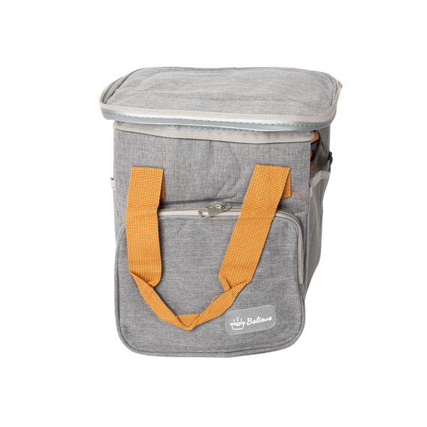 LUNCH BAG - BELIEVE GREY FREE