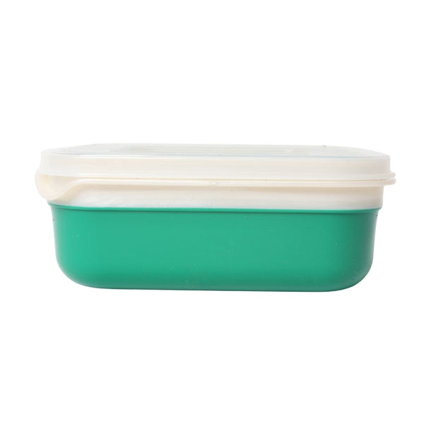 FOOD SAVER 2 TONE SQUARE 720ML GREEN FREE