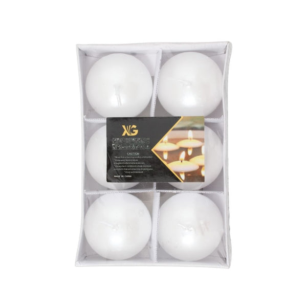 CANDLE FLOATING WHITE