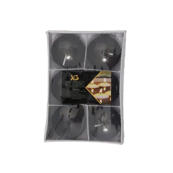 CANDLE FLOATING BLACK